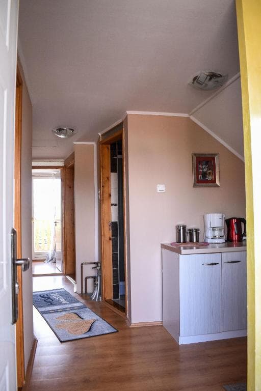 Welcoming entry area of Apartment 1