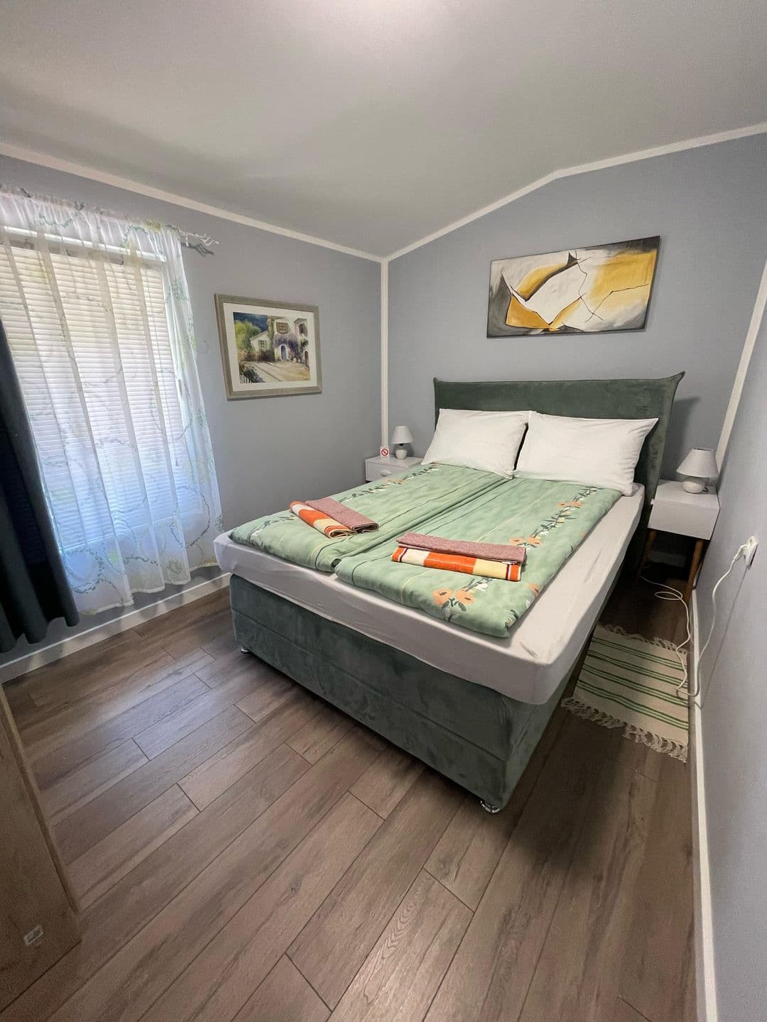 Comfortable bedroom in Apartment 2